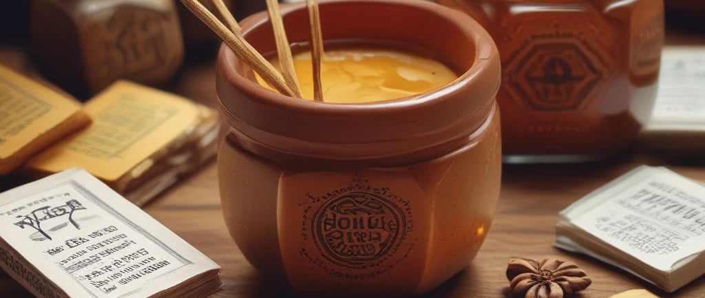 a beehive with a picture of a man's face on it