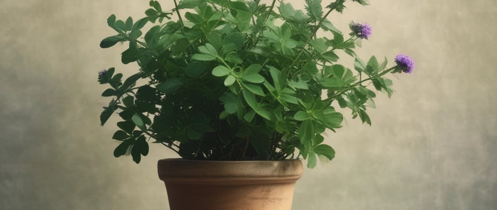 a dirt road surrounded by tall grass and trees