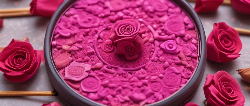 a close up of a red rose on a bush