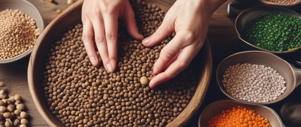 incense on brown vases