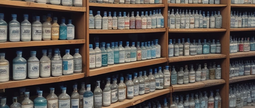 woman inside aquarium