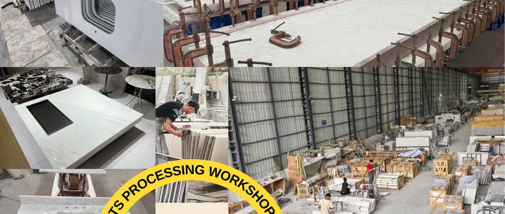 Quartz Countertop Processing China