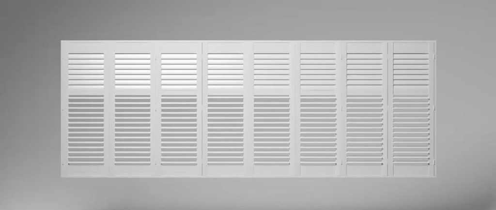 Tracked shutter installation near kingston