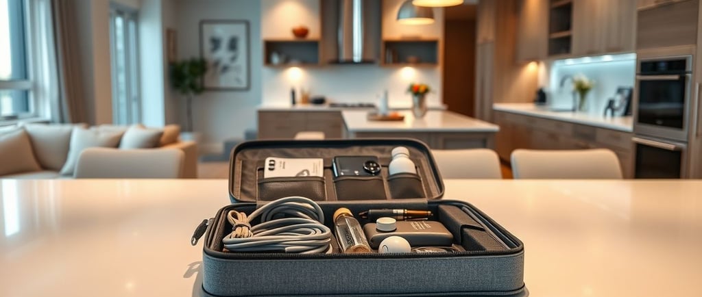 Ambiente interno de casa moderna, limpo, organizado e com iluminação natural destacando a sensação