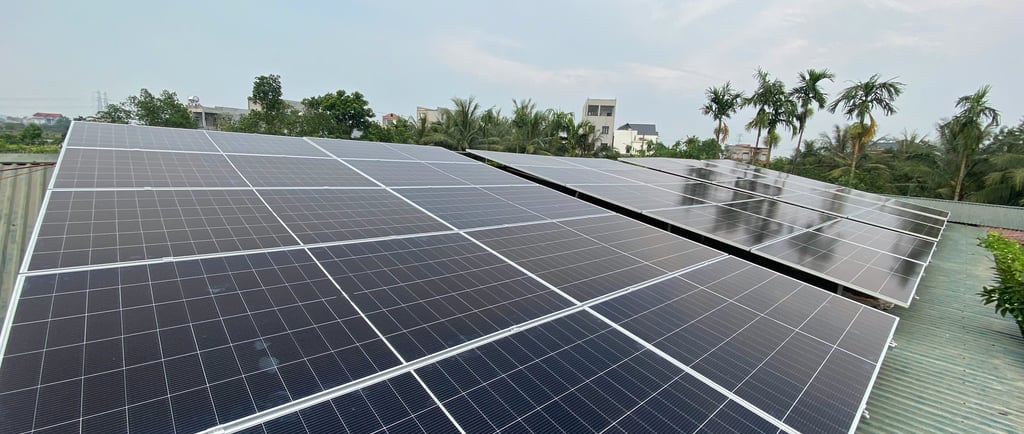 Lắp đặt điện mặt trời trọn gói 25kWp Hybrid GoodWe