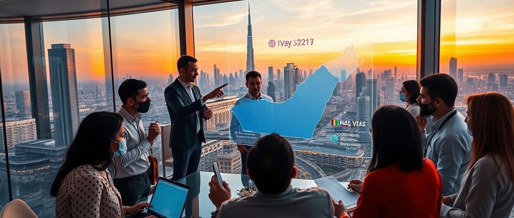 Which visas do foreign business owners need to work in the UAE?
