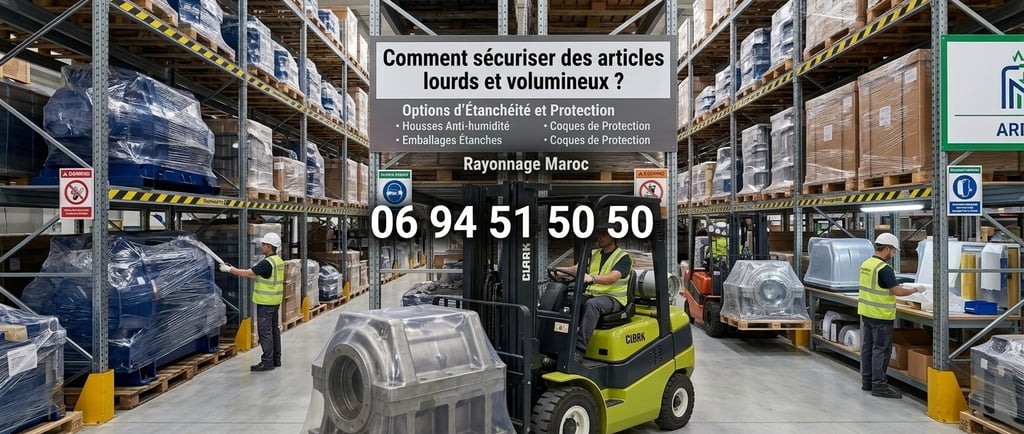 sécuriser articles lourds