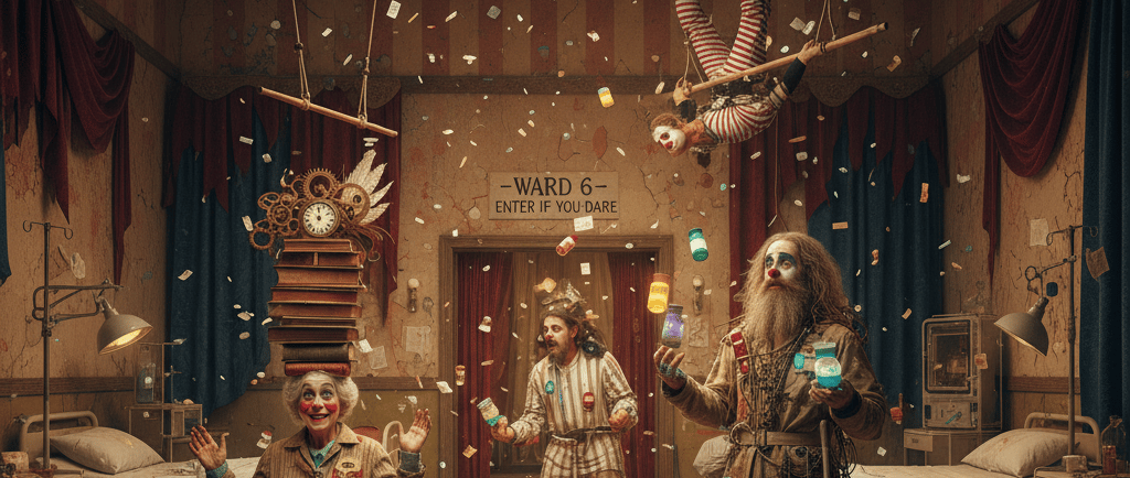 Ward 6 a circus disguised as a hospital wing