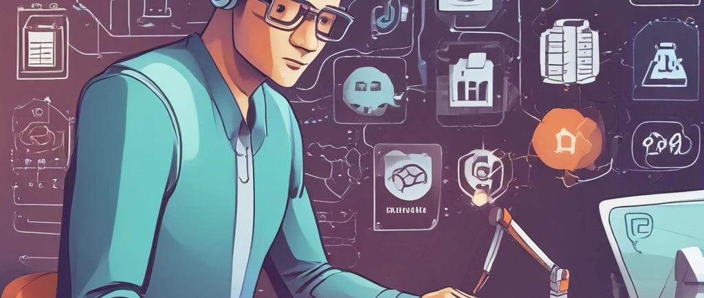 the word ai spelled in white letters on a black surface