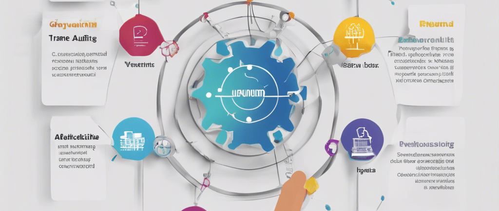 a person pointing at a business presentation on a white background