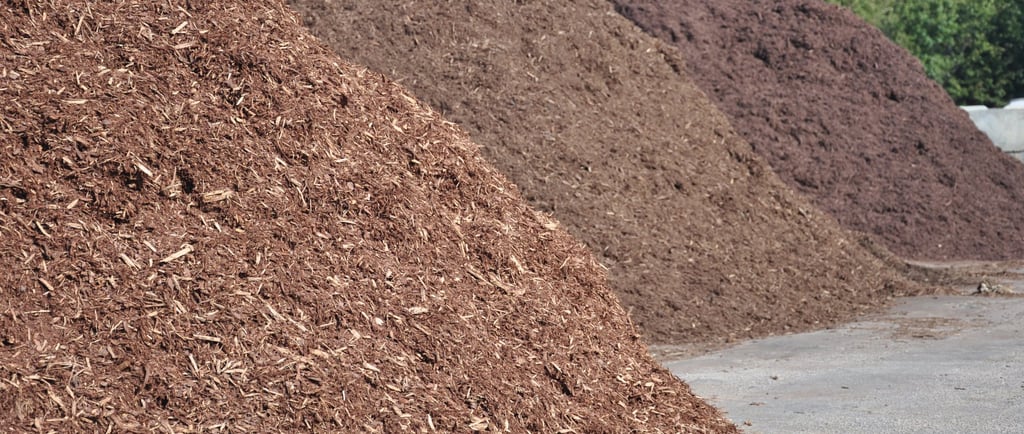 brown mulch in bulk
