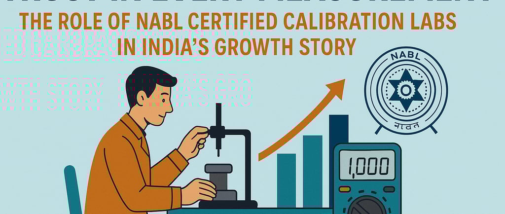The Role of NABL Certified Calibration Labs in India's Growth Story