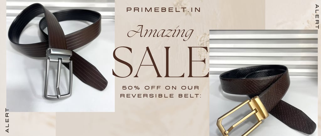 sale on revesible belt primebelt