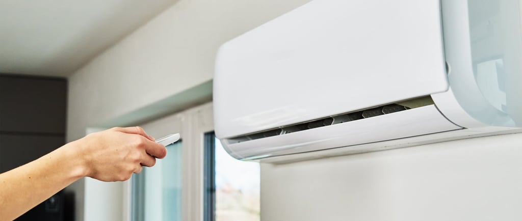 installation de climatisation mini split avec télécommande par chantiers express