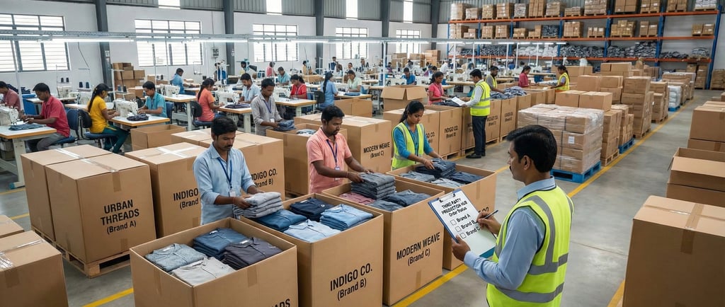 Third Party Clothing Manufacturer in India