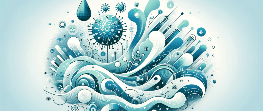 a blue and white background with a blue and white background