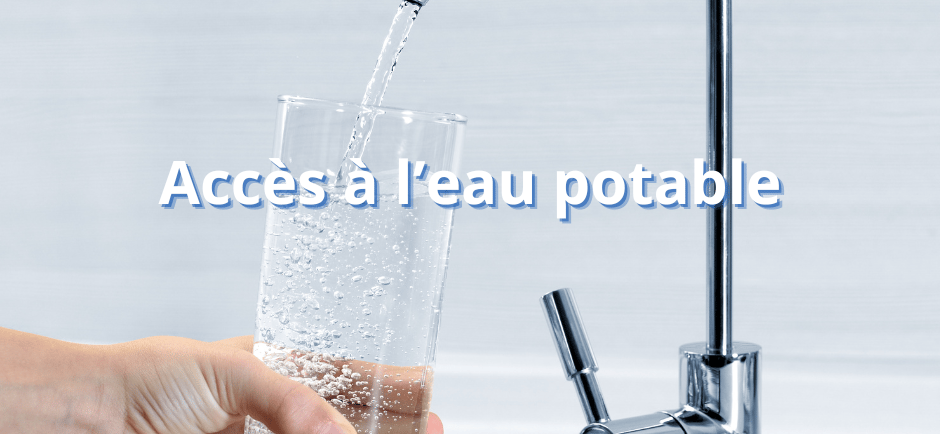 accès à l''eau potable