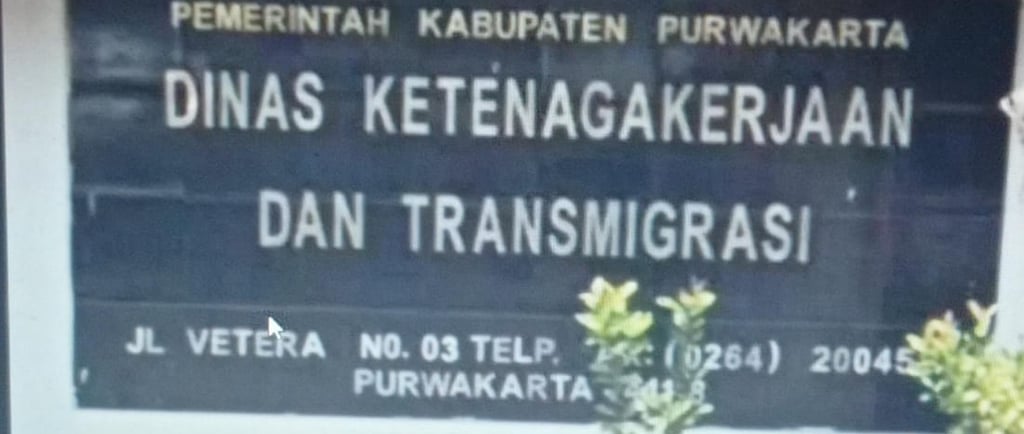 Ketidaksejalanan Wakil Bupati Purwakarta dan Disnakertrans