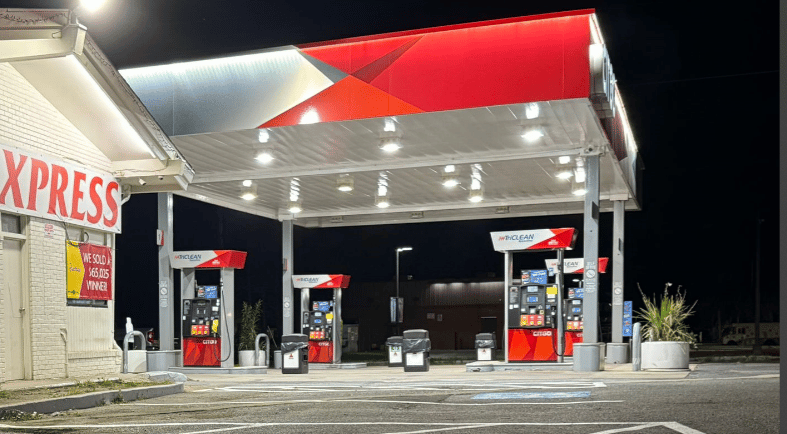 freshly striped gas service in clinton maryland
