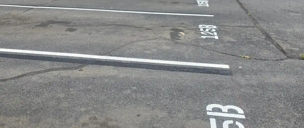 garage parking lot for mechanics shop