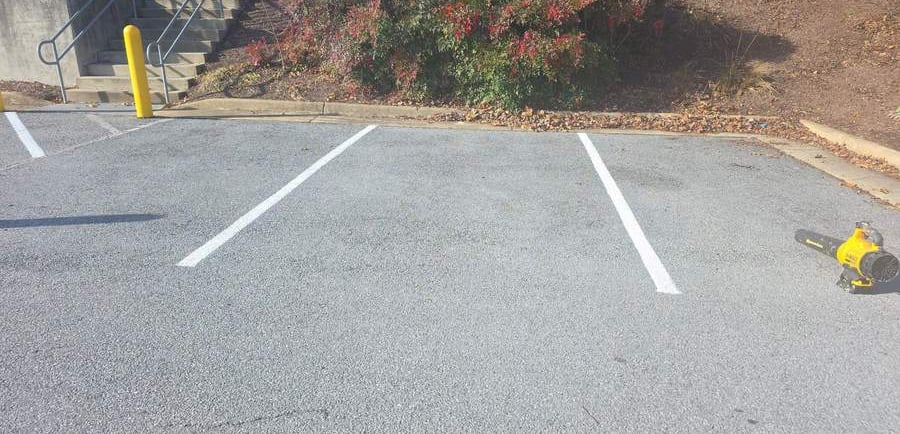 front royal parking lot