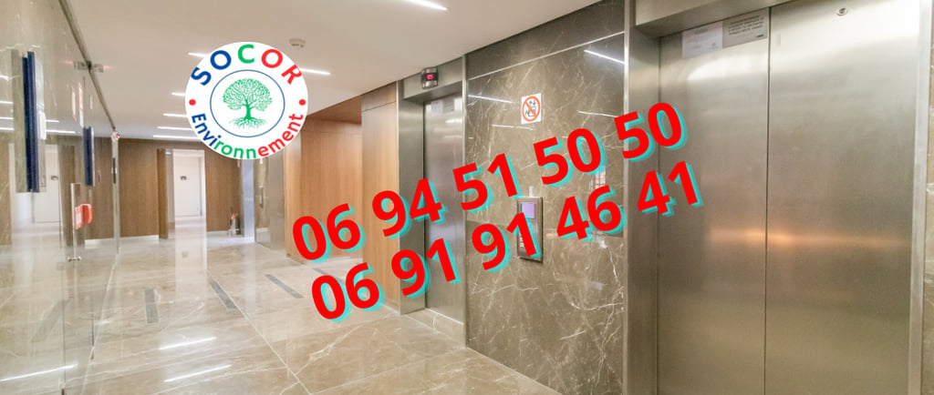 a sign that says go to the elevator