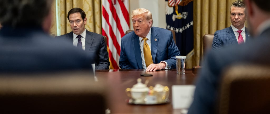 White House Trump Admin Cabinet Meeting