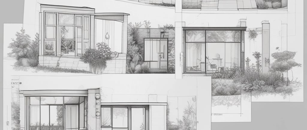 garden room design ideas at initial concept 