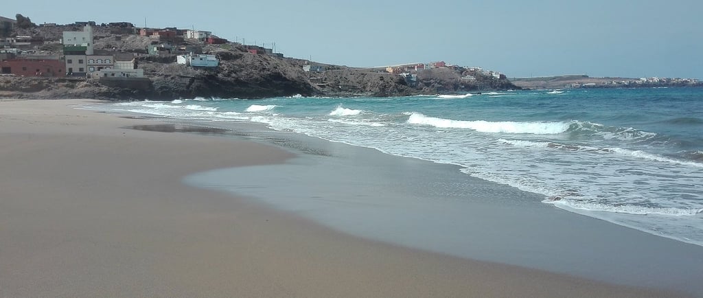 Playa de Bocabarranco Gran Canaria Hund