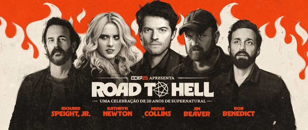 Road to Hell, homenagem hístorica aos 20 anos de supernatural, com particopações de Jim Beaver(Bob) Misha Collins(Castiel)...