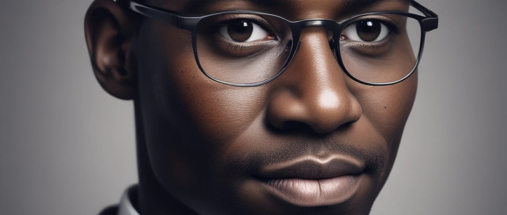 man in black fitted cap