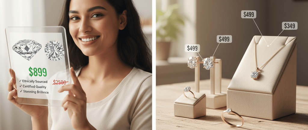 Finding a Lab-Grown Diamond Under $1,000