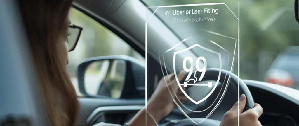 motorista-com-o-carro-protegido-após-colocar-o-seu-carro-em-um-seguro