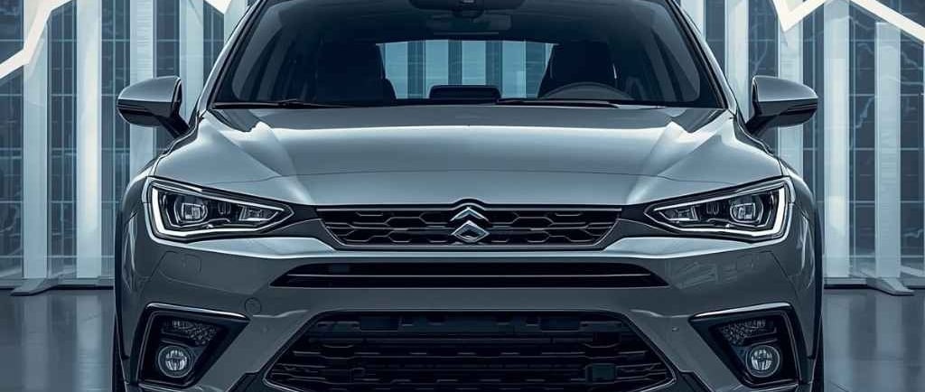 Modelo de carro popular que apresenta alta desvalorização no primeiro ano, ilustrando o impacto da queda de valor no mercado.