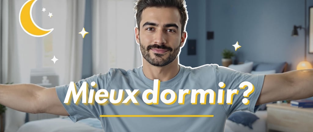 Homme qui a bien dormi