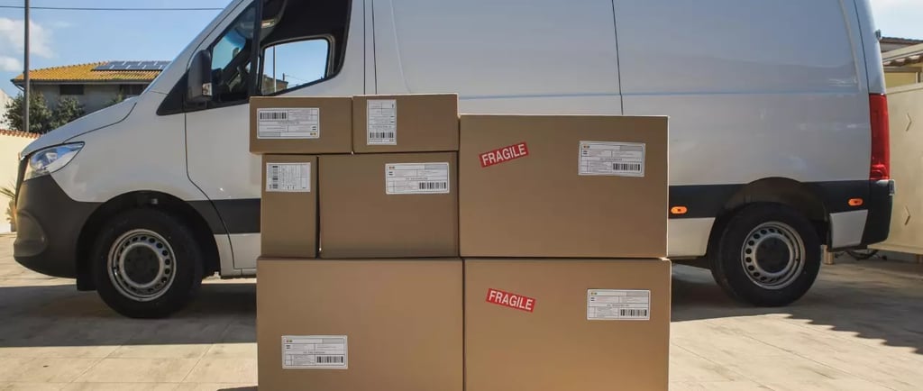 Furgoneta de reparto