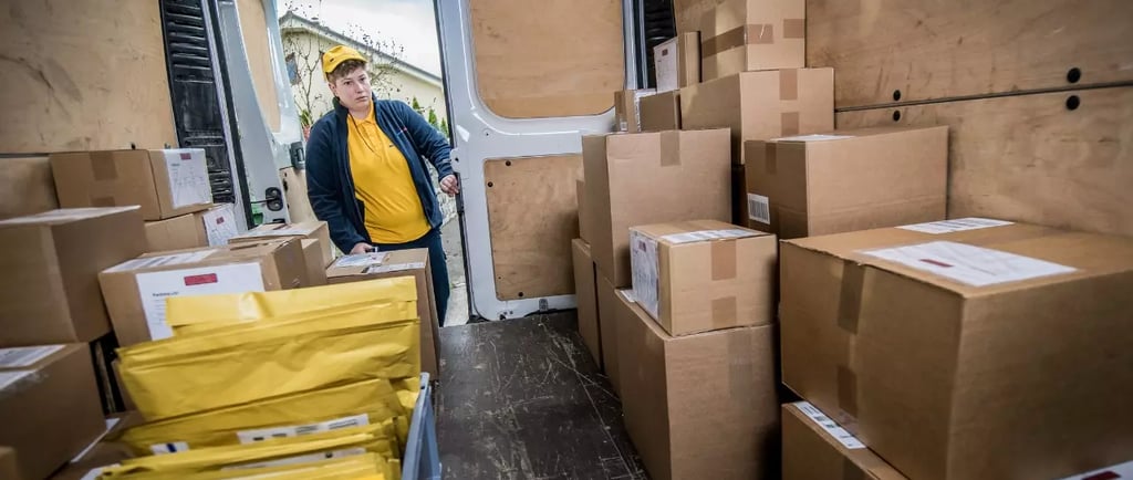 Furgoneta de reparto