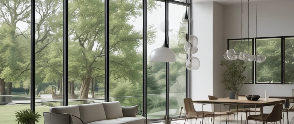 A black and white photo of a man hanging from a building