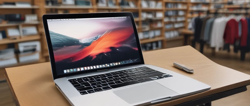 white and blue cardboard box