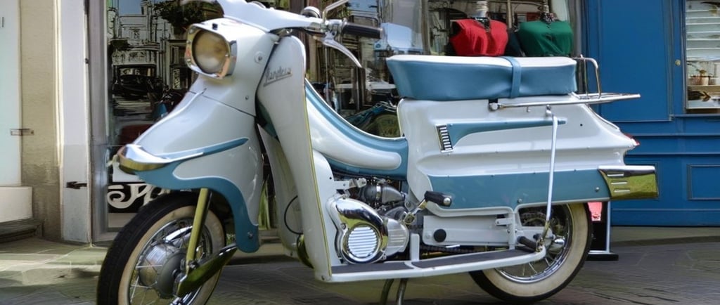 1962 Flandria Parisienne Moped