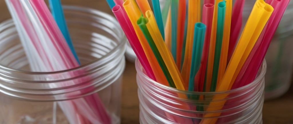 PAJITAS DE PLÁSTICOS