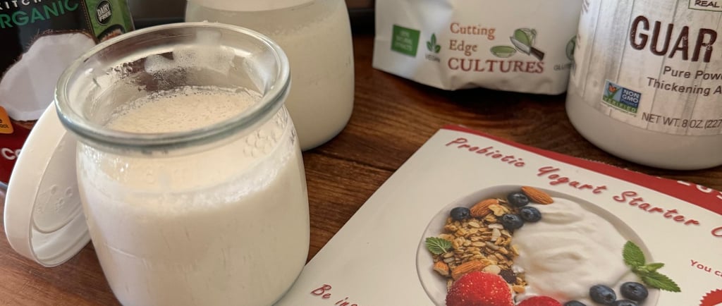 probiotic cultured yogurt