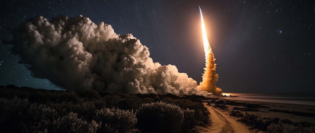 space launch with AI