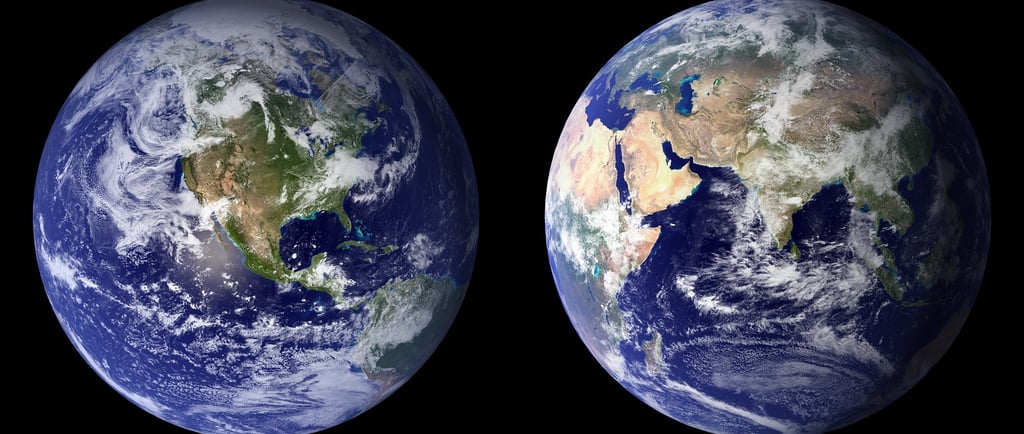 Earth two side