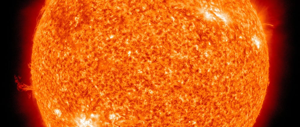 The sun