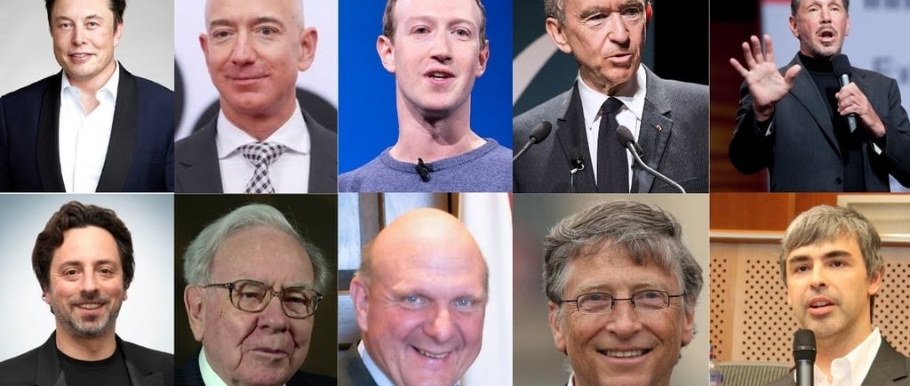 Top Billionaires in the World