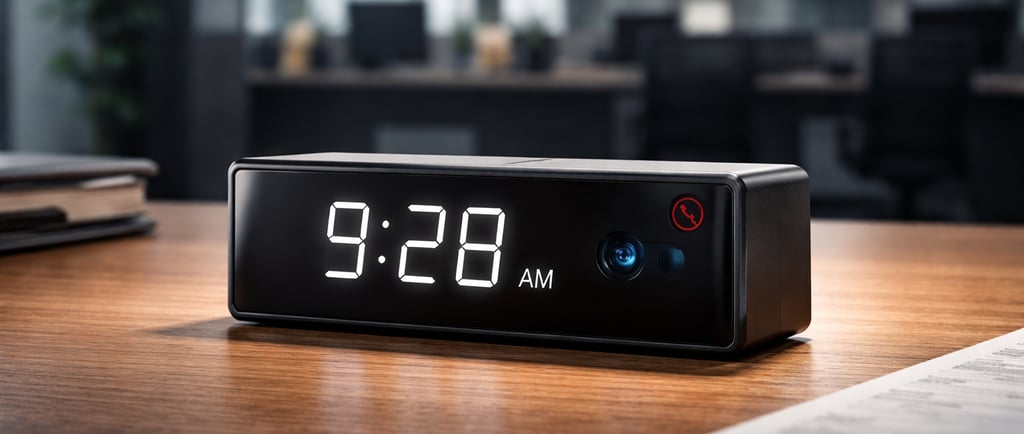 Cámara oculta en entorno laboral sin audio, límites legales de la videovigilancia en investigación