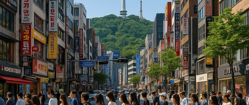 Busy Seoul