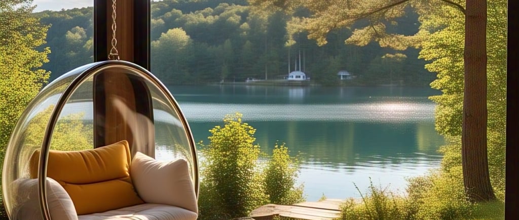 anxiety help, lake view, peaceful, pocket bibliotherapy