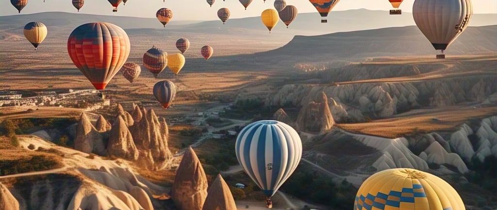 hot air balloons. stuck? how to find inner calm